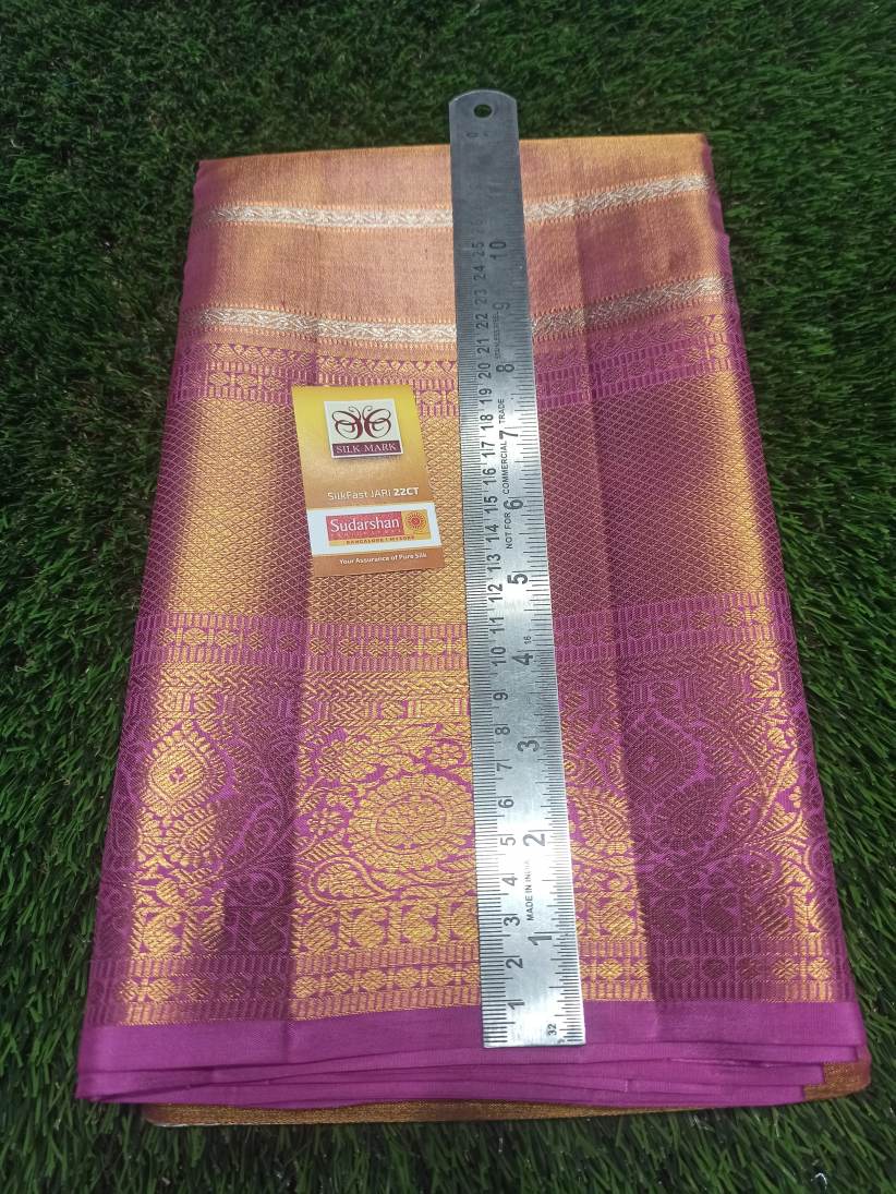 Pure Kanchipuram Silk Saree.
