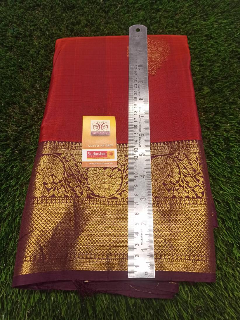 Pure Kanchipuram Silk Saree.