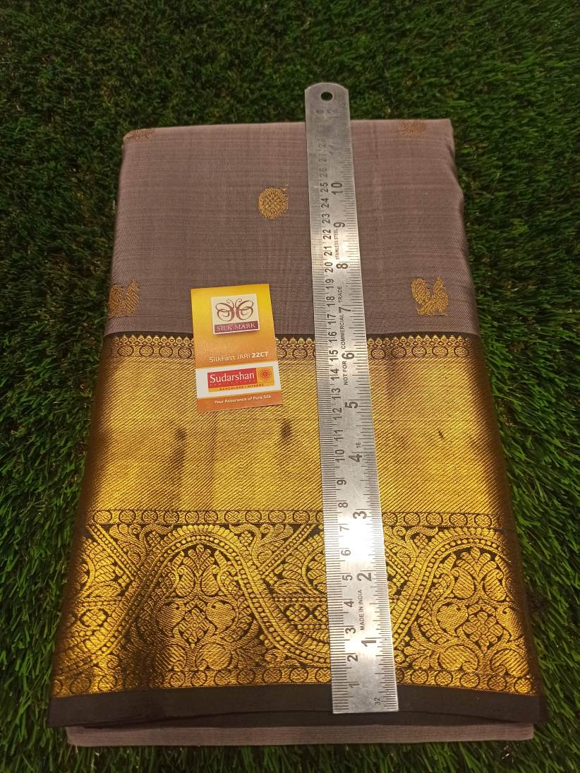 Pure Kanchipuram Silk Saree.