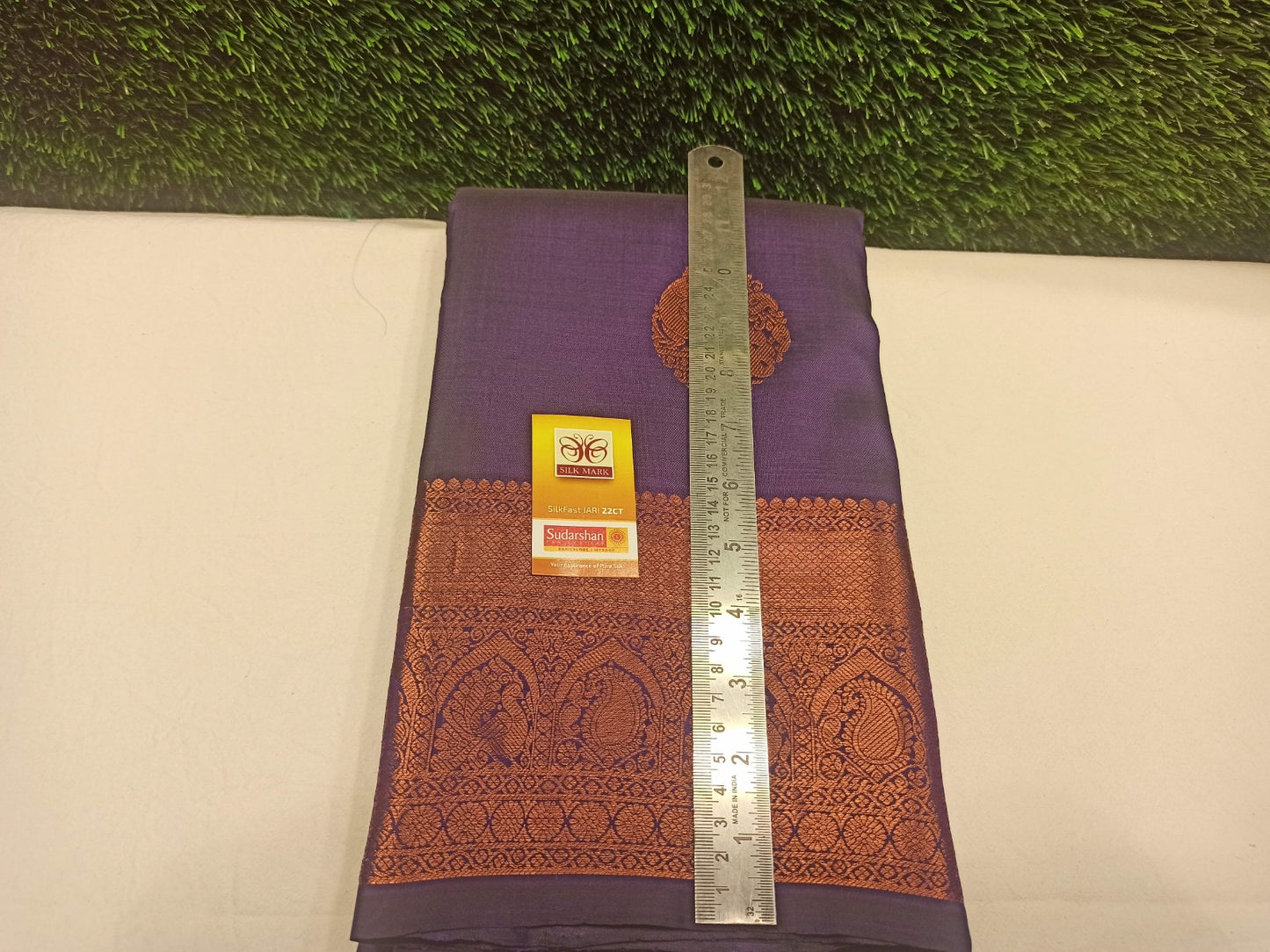 Pure Kanchipuram Silk Saree.