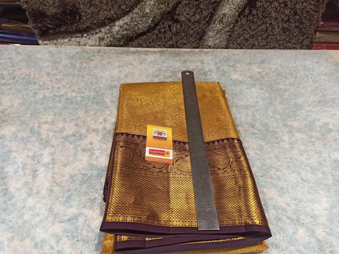 Pure Kanchipuram Silk Saree.