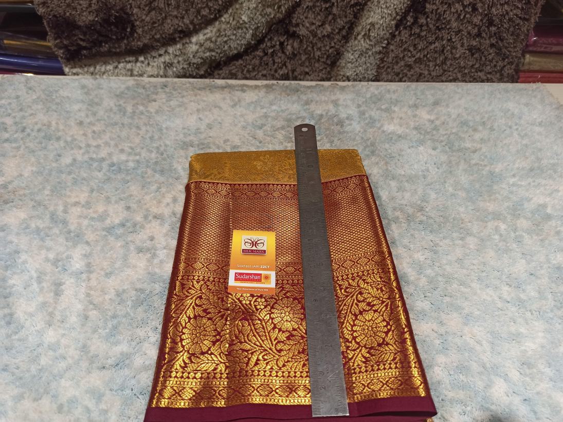 Pure Kanchipuram Silk Saree.