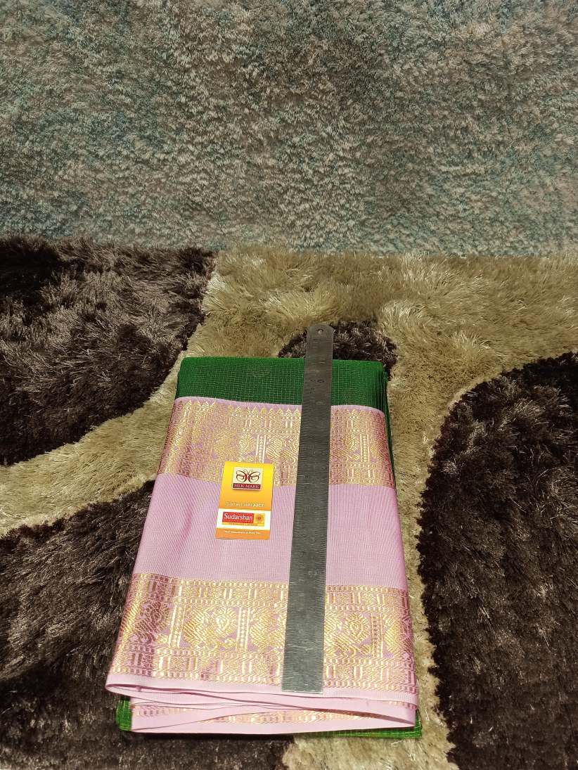 Pure Kanchipuram Silk Saree.