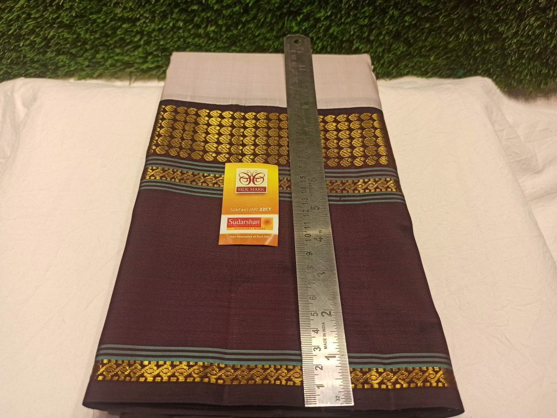 Pure Kanchipuram Silk Saree.