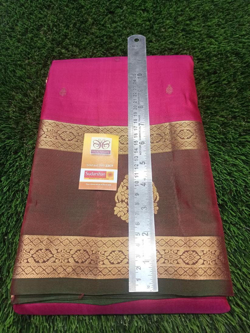 Pure Kanchipuram Silk Saree.