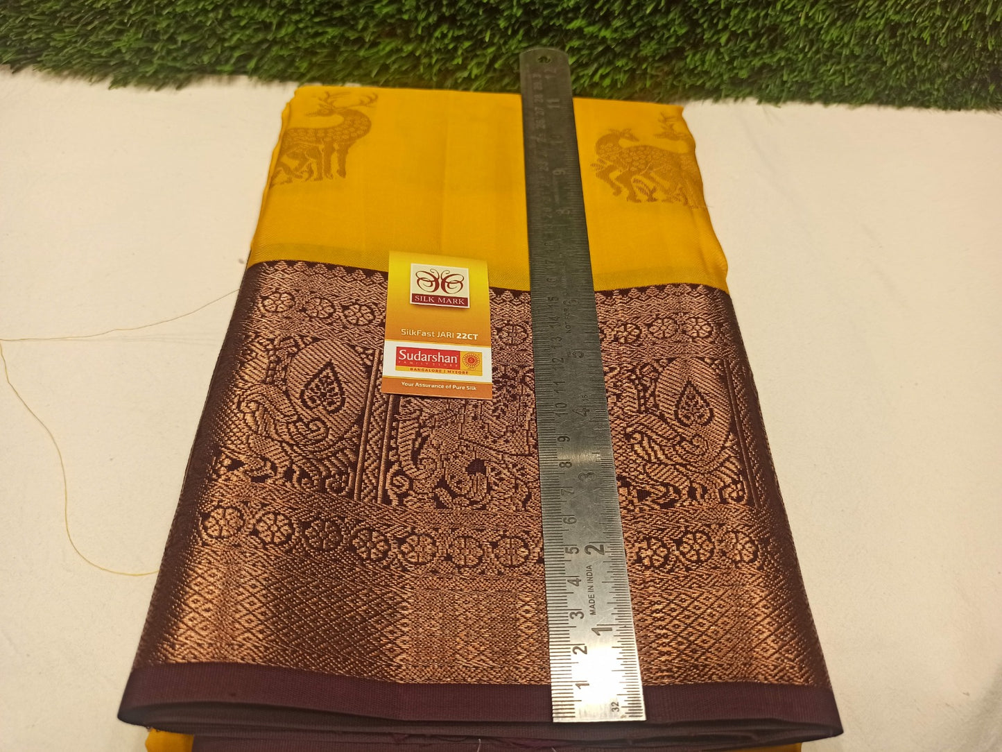 Pure Kanchipuram Silk Saree.