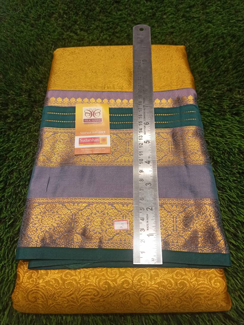 Pure Kanchipuram Silk Saree.