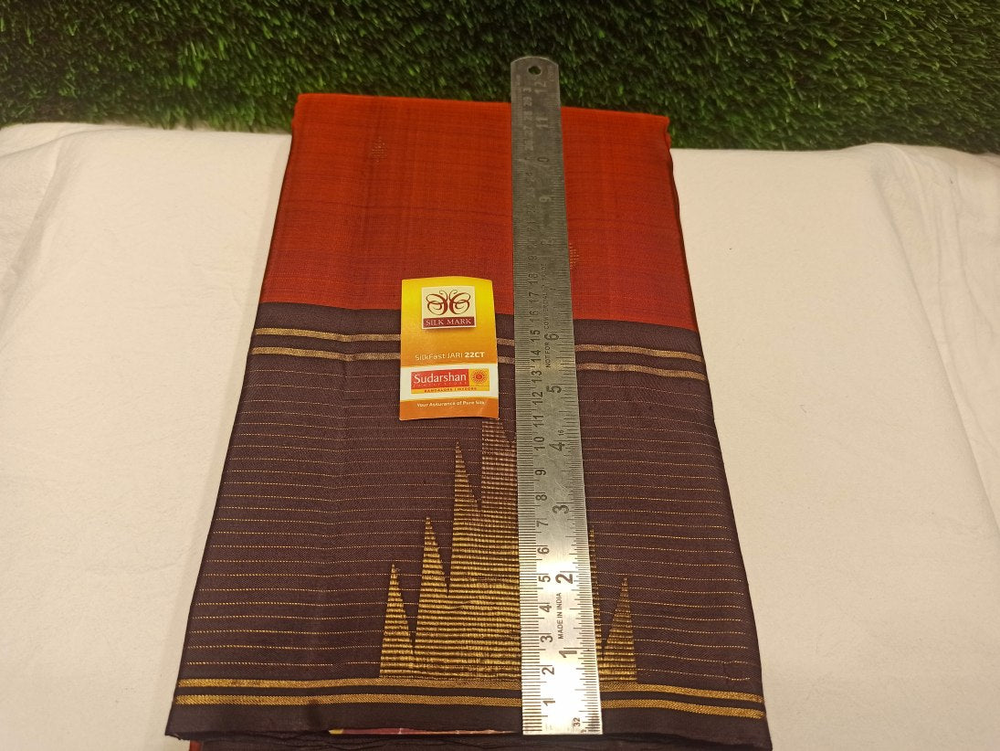 Pure Kanchipuram Silk Saree.