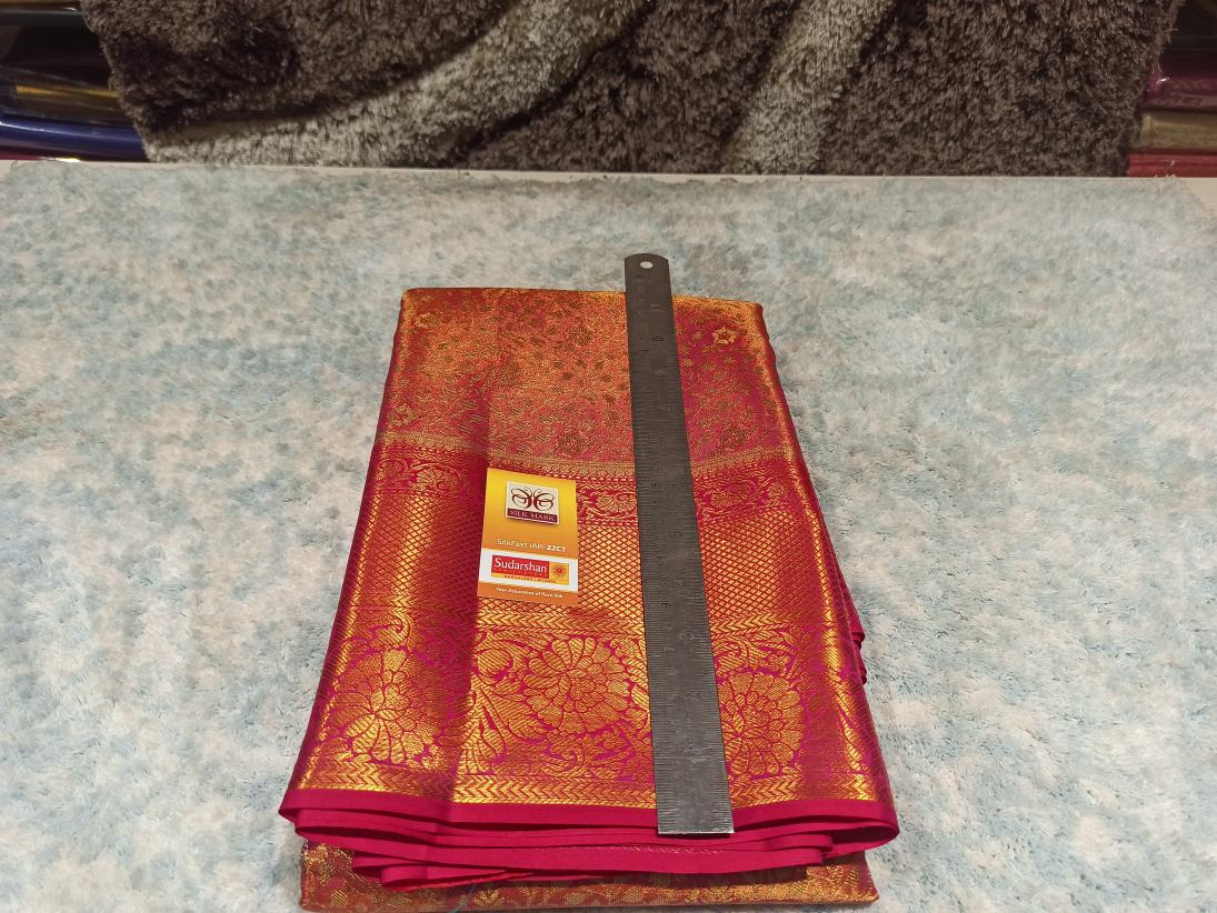 Pure Kanchipuram Silk Saree.