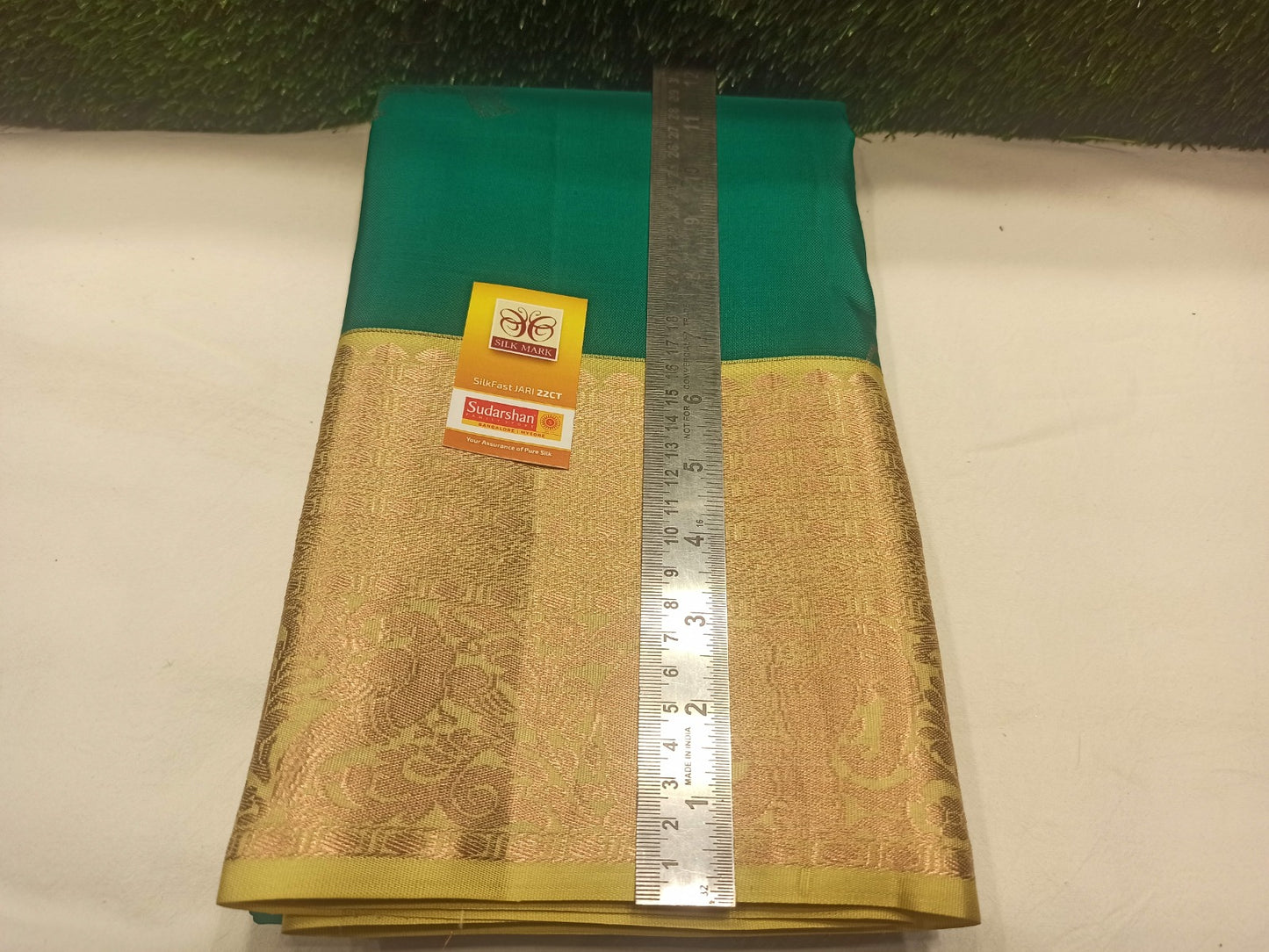 Pure Kanchipuram Silk Saree.