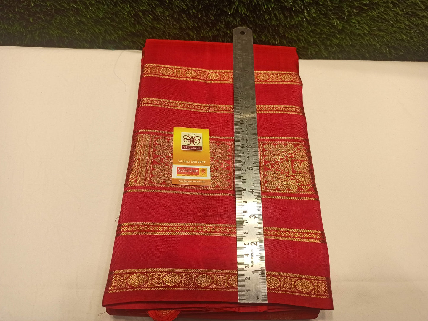Pure Kanchipuram Silk Saree.