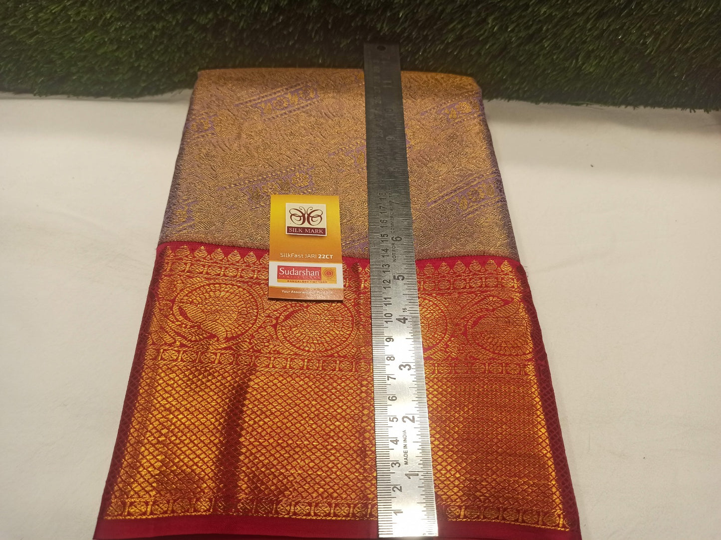 Pure Kanchipuram Silk Saree.