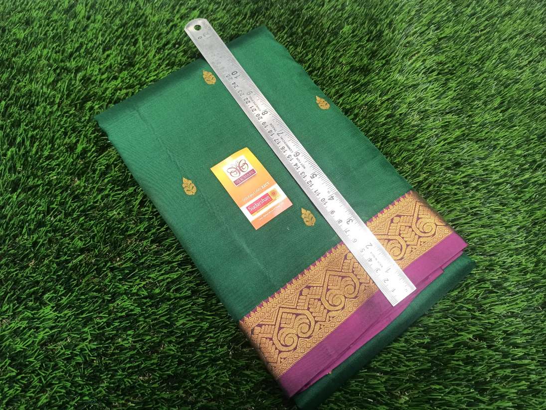 Pure Kanchipuram Silk Saree.
