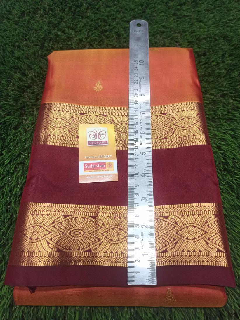 Pure Kanchipuram Silk Saree.