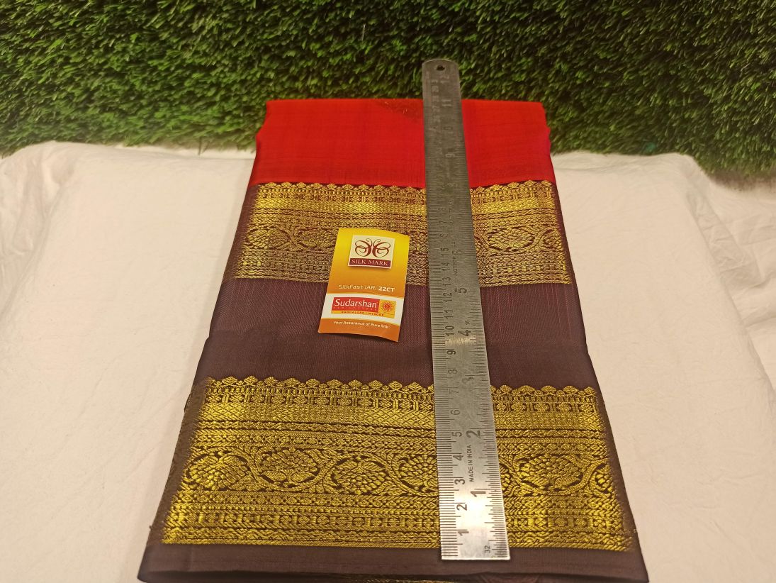 Pure Kanchipuram Silk Saree.
