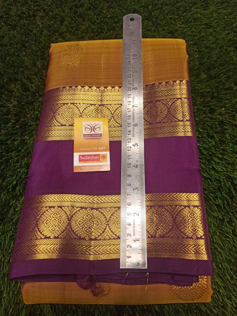 Pure Kanchipuram Silk Saree.