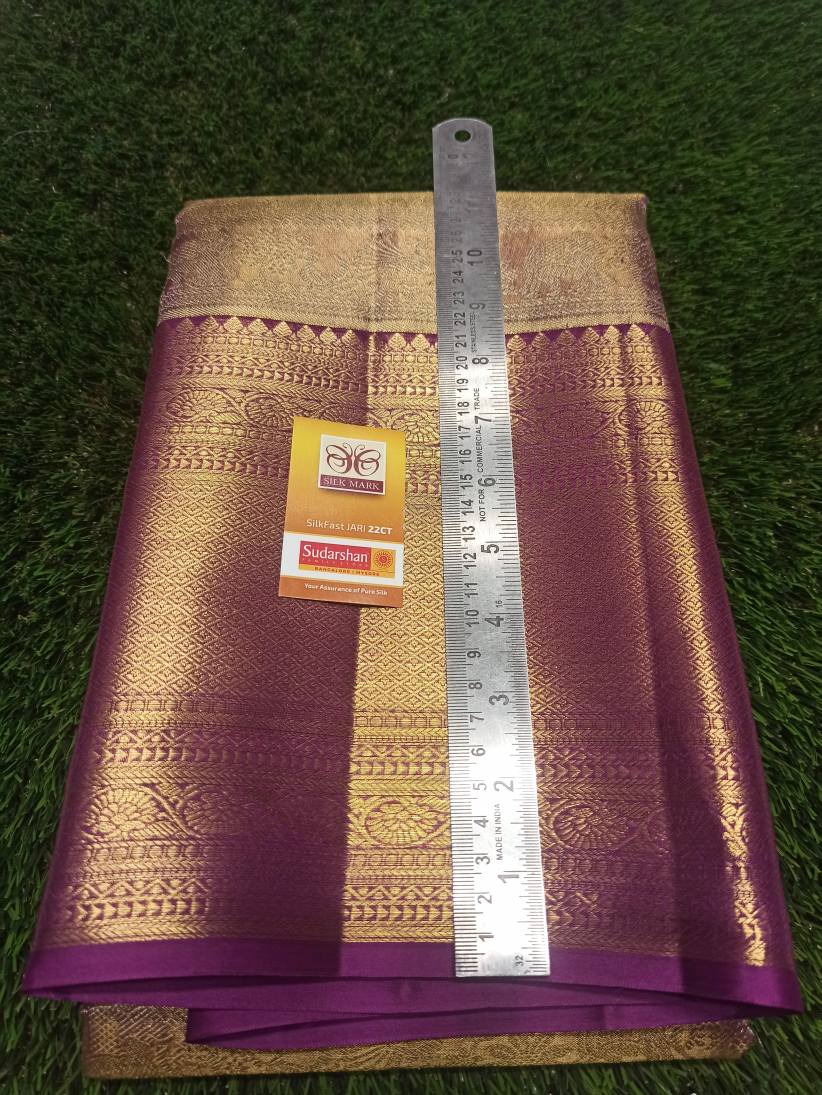 Pure Kanchipuram Silk Saree.