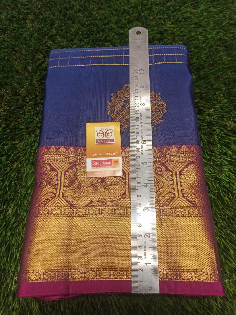 Pure Kanchipuram Silk Saree.