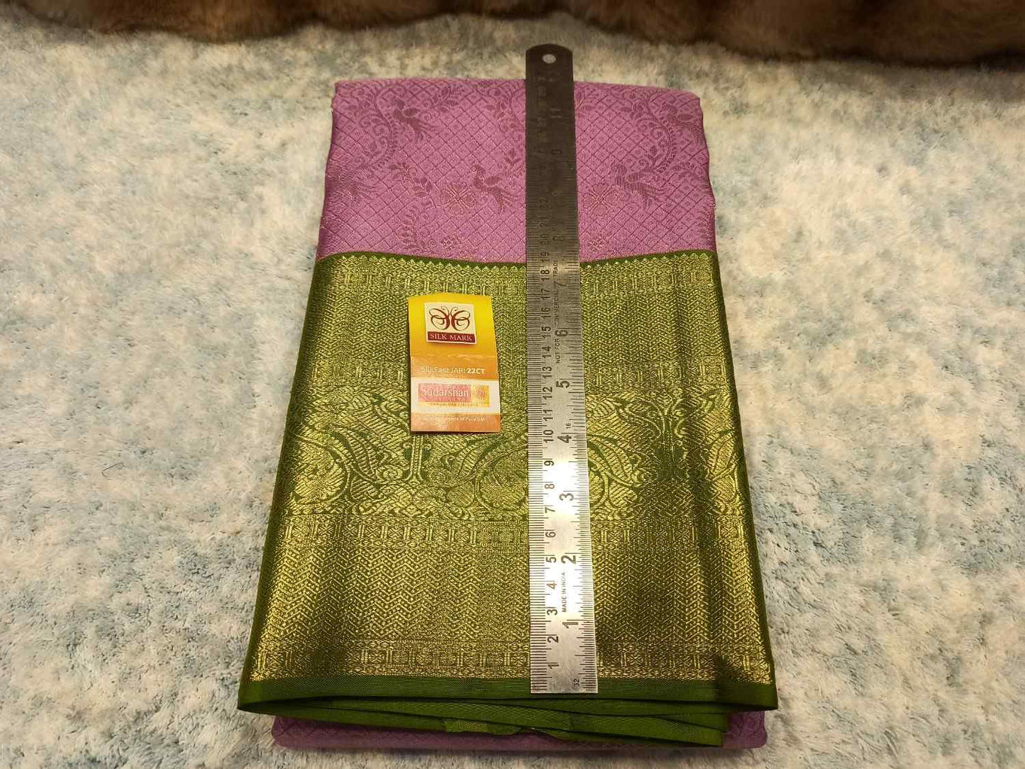 Pure Kanchipuram Silk Saree.