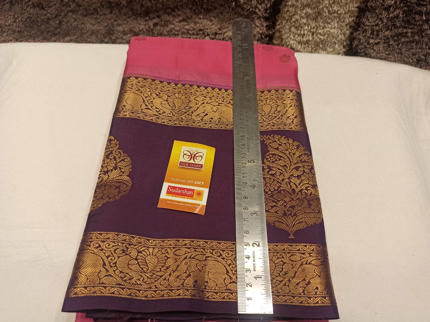 Pure Kanchipuram Silk Saree.