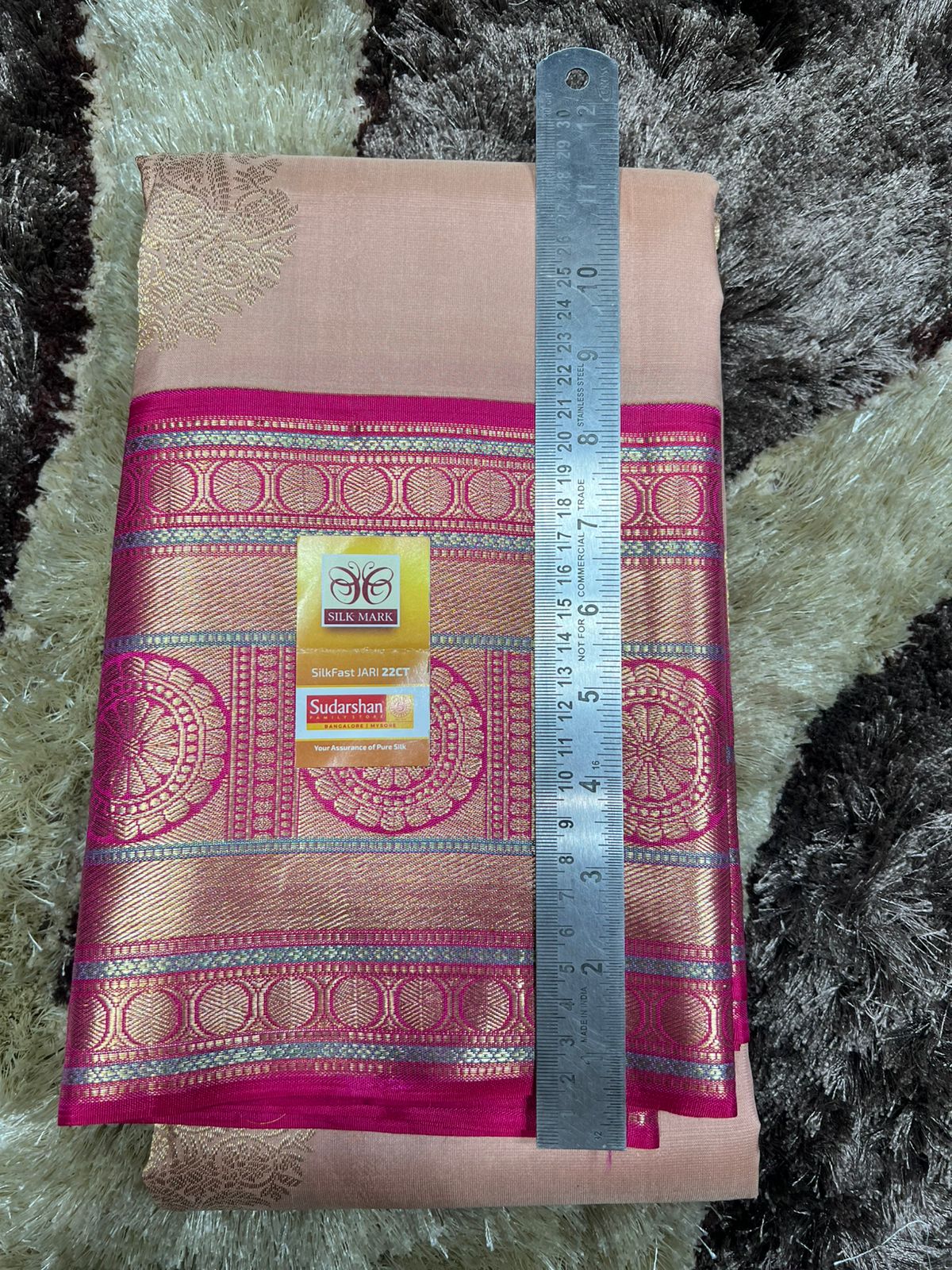Pure Kanchipuram Silk Saree.