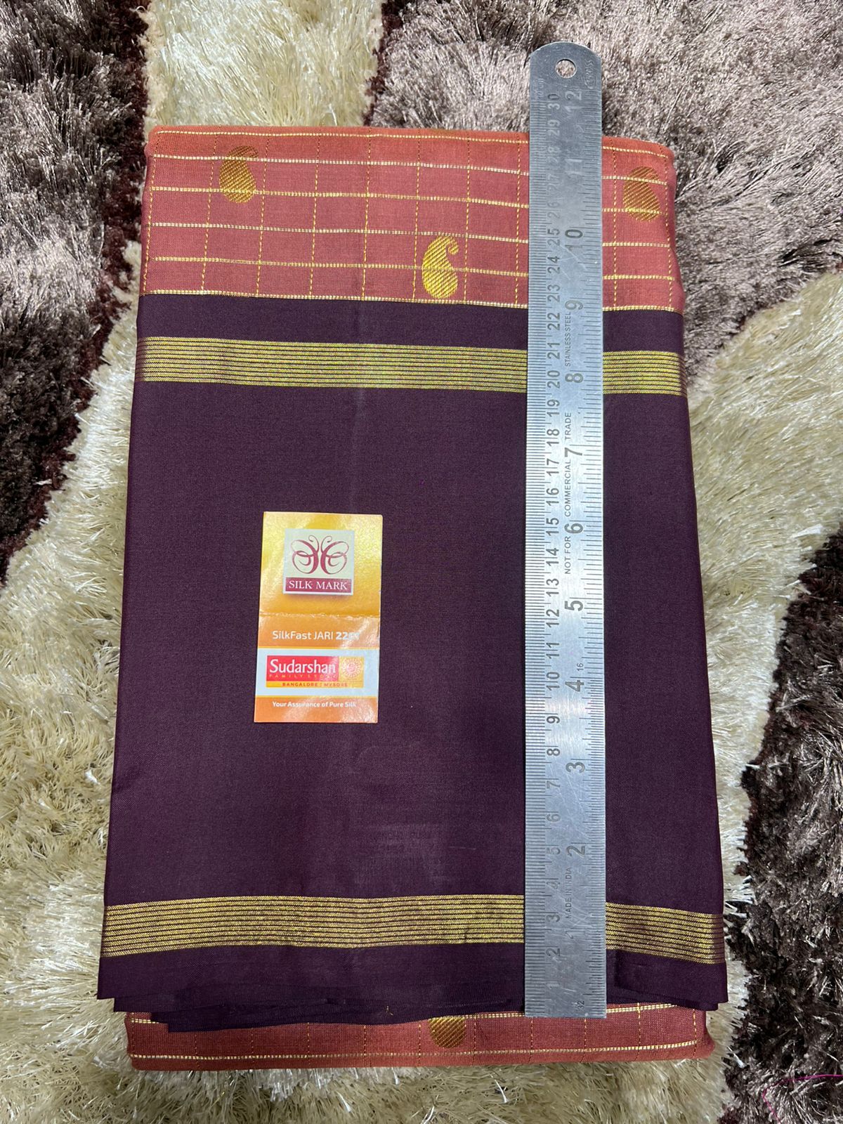 Pure Kanchipuram Silk Saree.