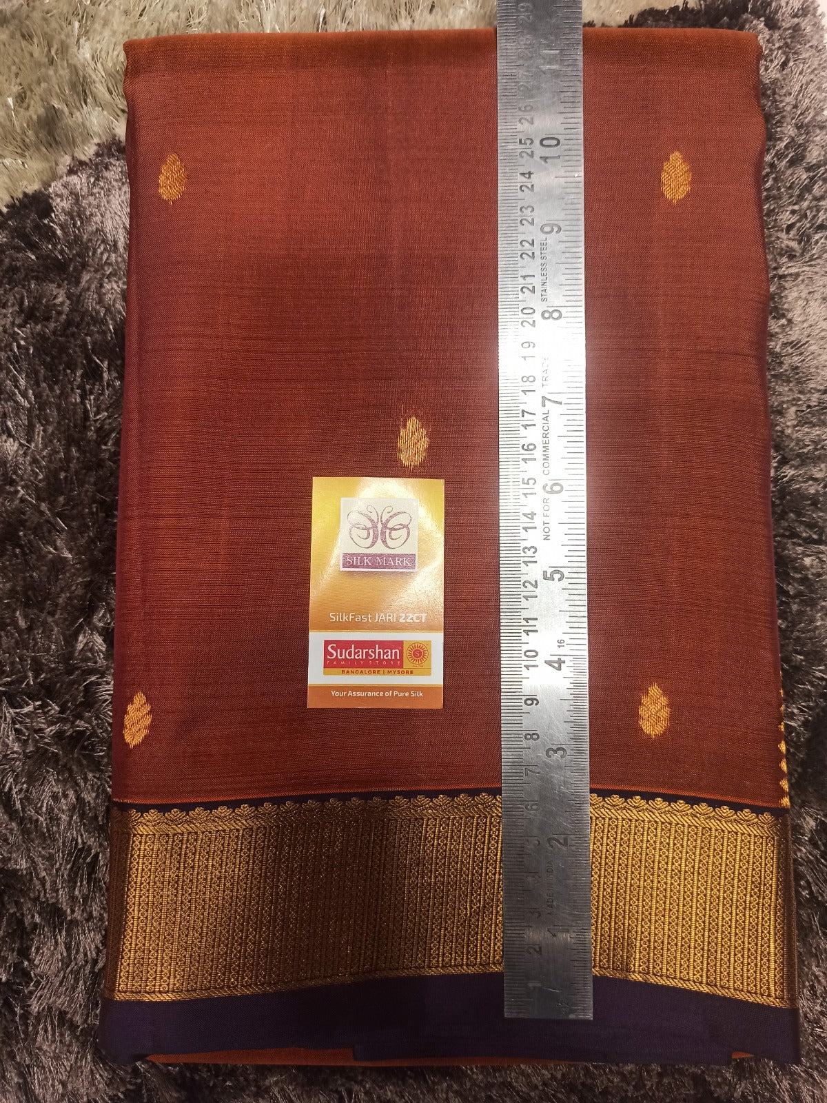 Pure Kanchipuram Silk Saree.