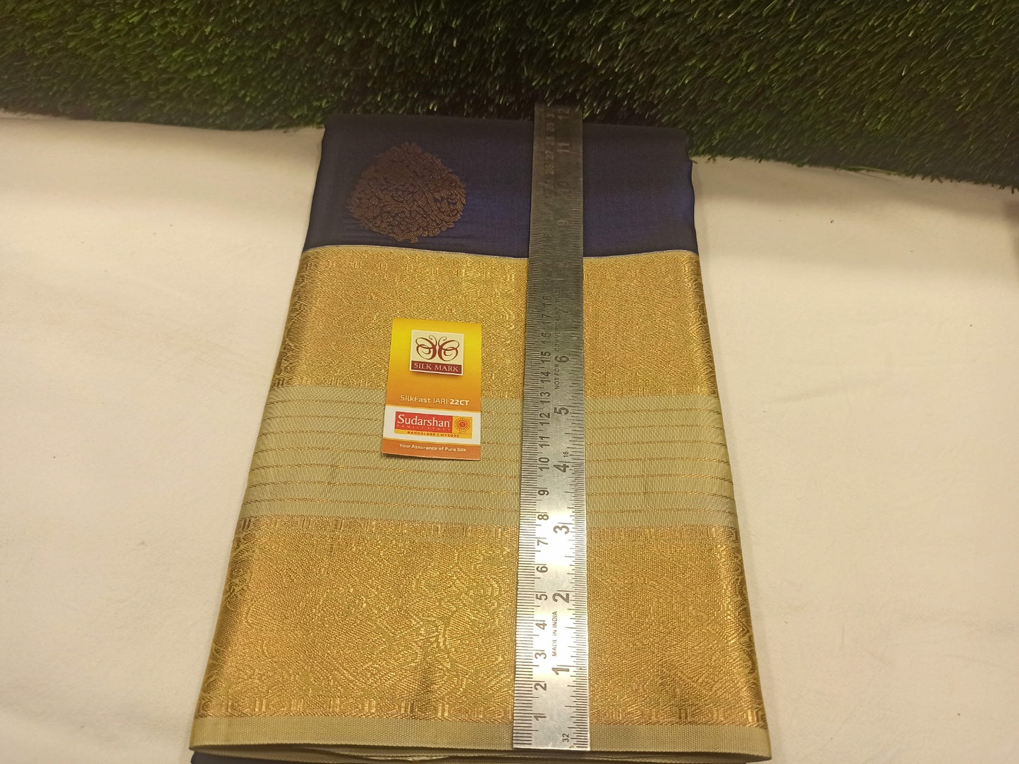 Pure Kanchipuram Silk Saree.
