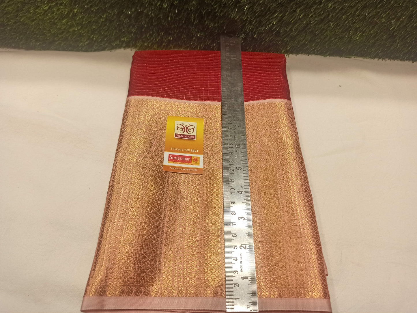 Pure Kanchipuram Silk Saree.