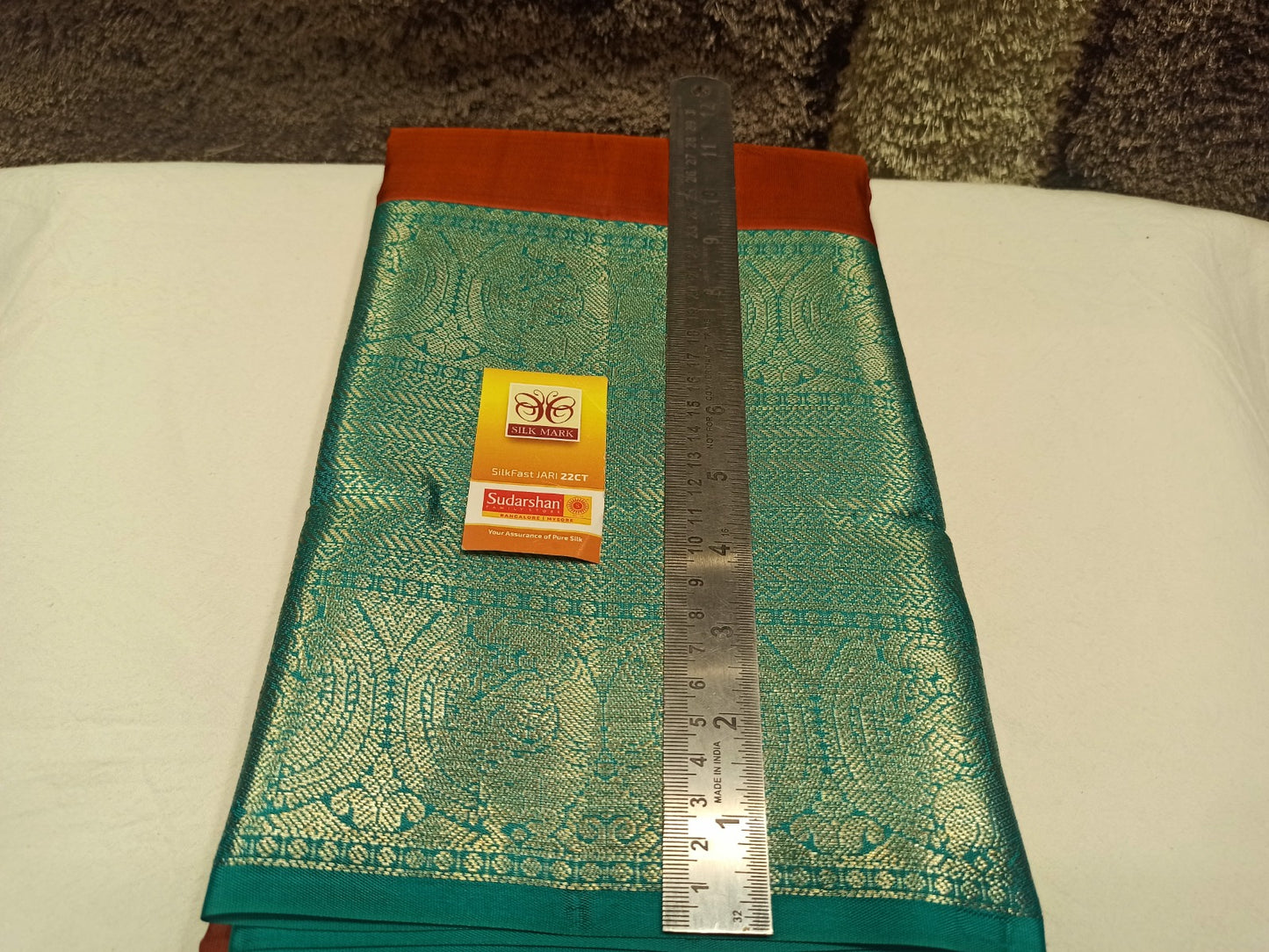Pure Kanchipuram Silk Saree.