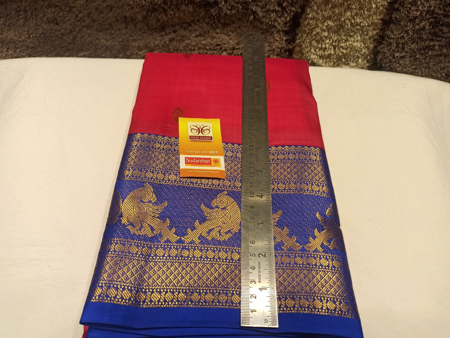 Pure Kanchipuram Silk Saree.