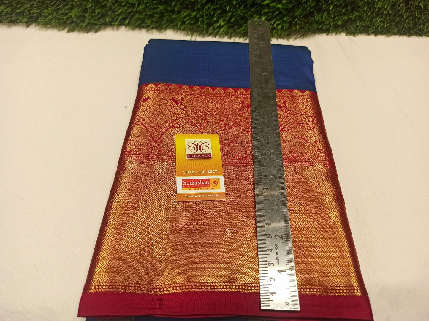 Pure Kanchipuram Silk Saree.
