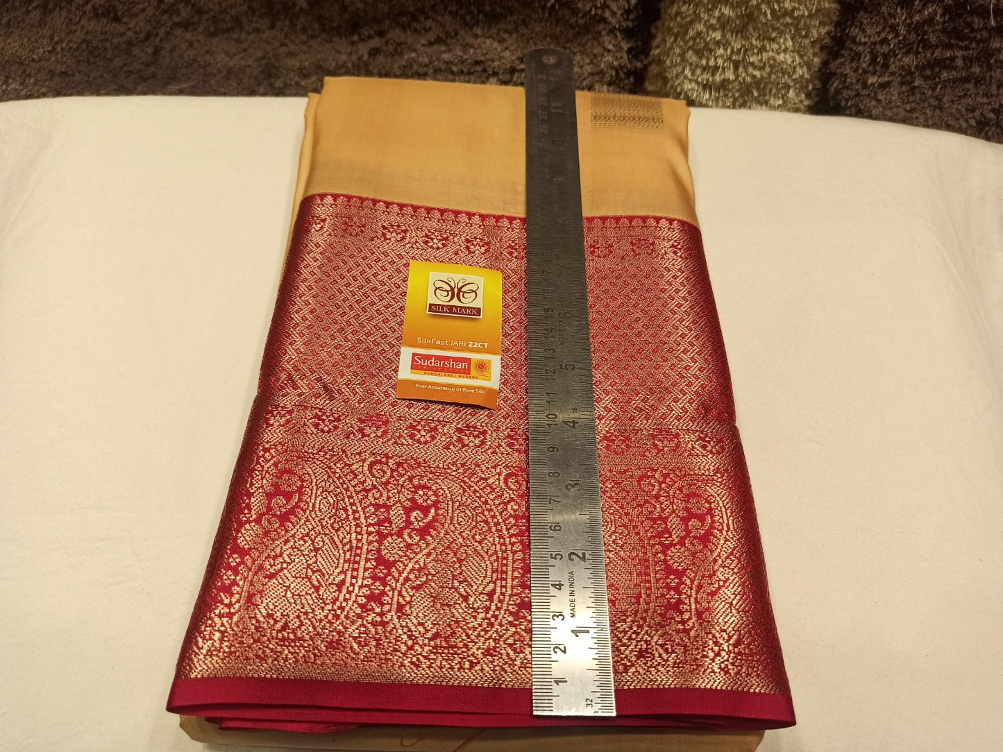 Pure Kanchipuram Silk Saree.