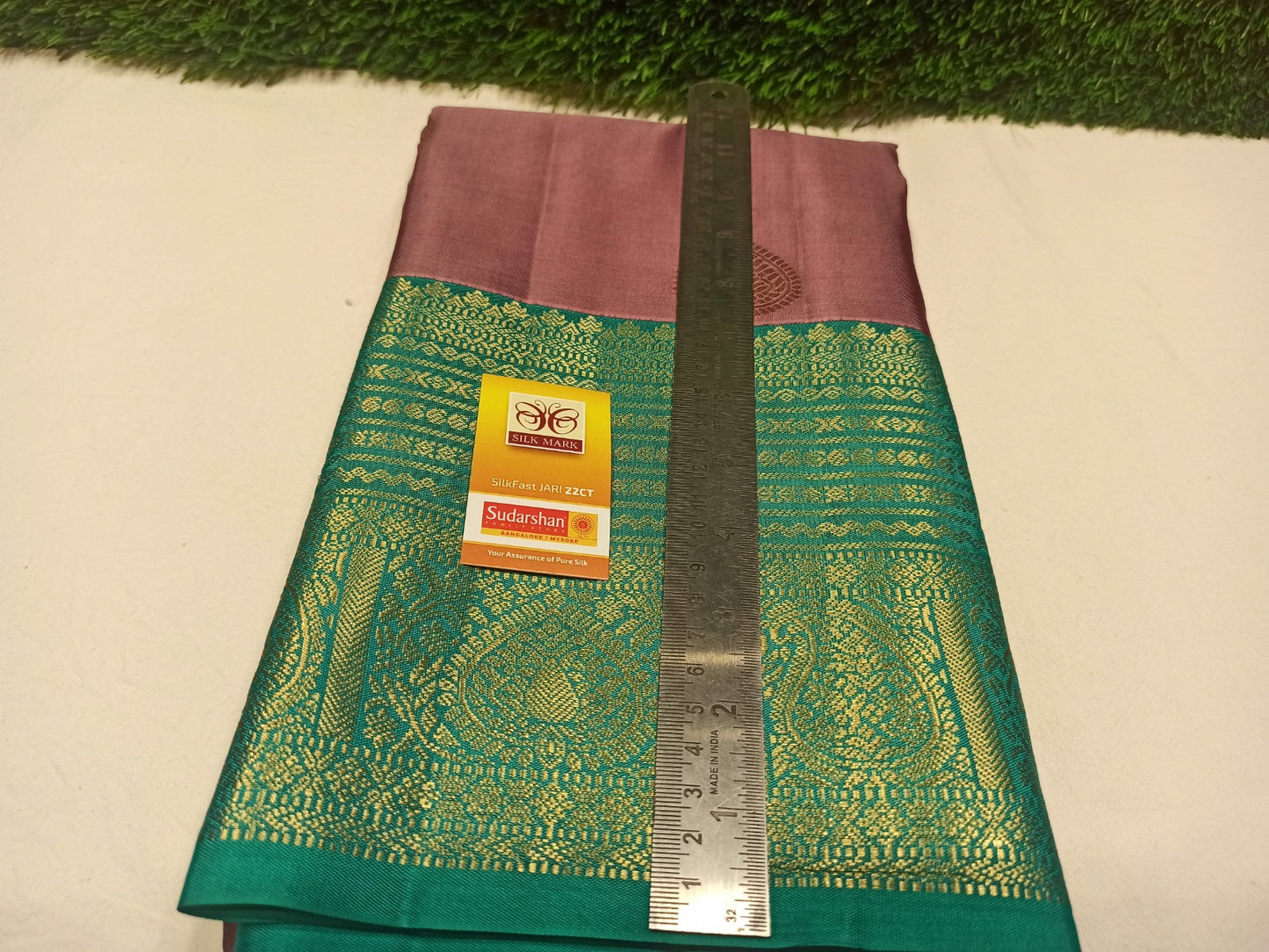 Pure Kanchipuram Silk Saree.
