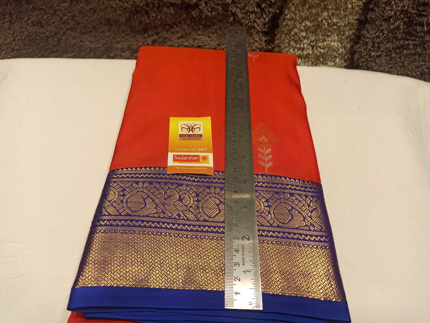 Pure Kanchipuram Silk Saree.