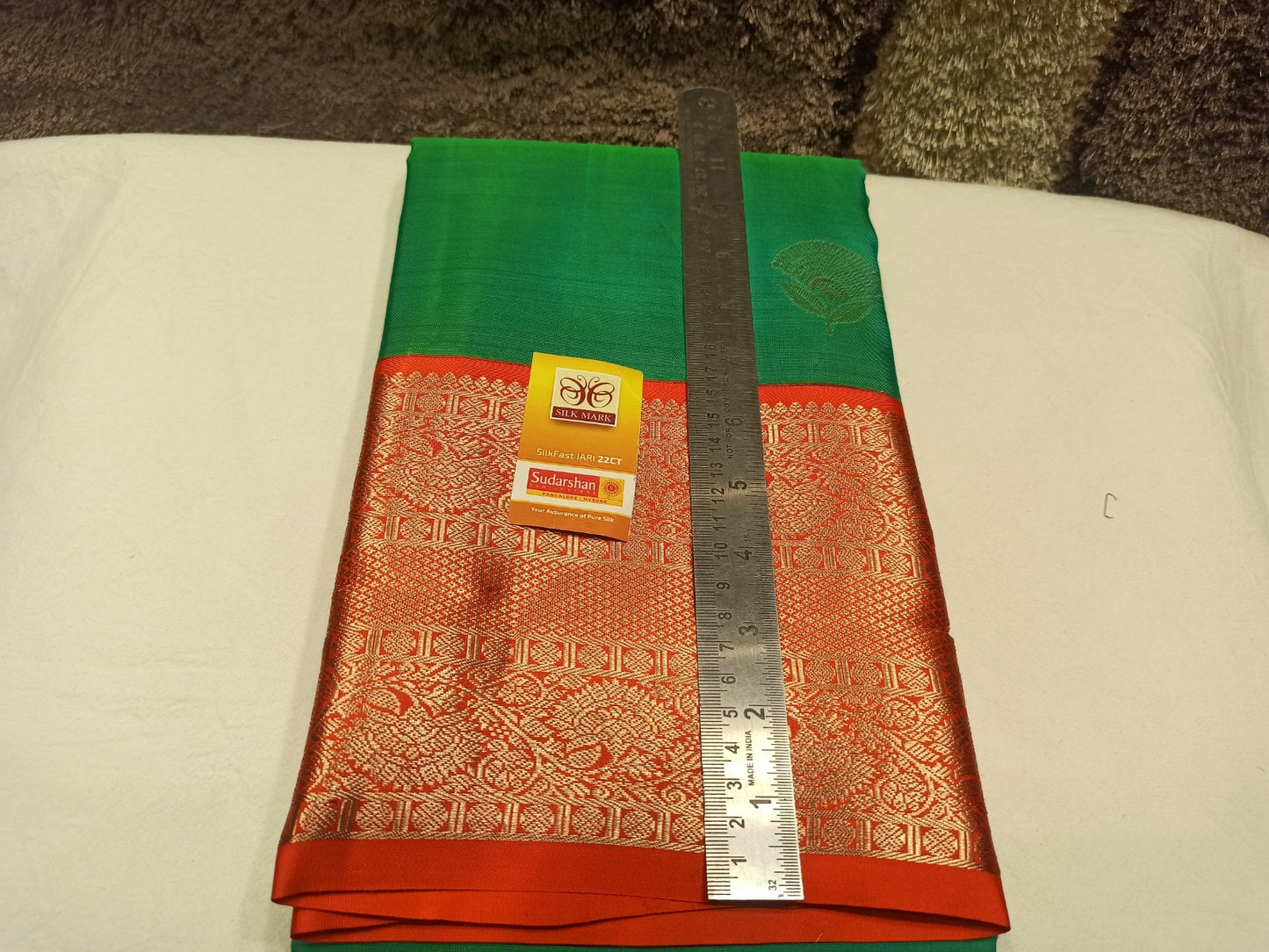 Pure Kanchipuram Silk Saree.