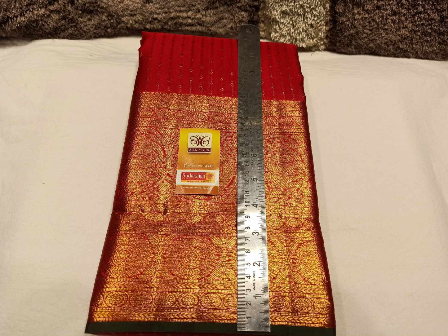 Pure Kanchipuram Silk Saree.