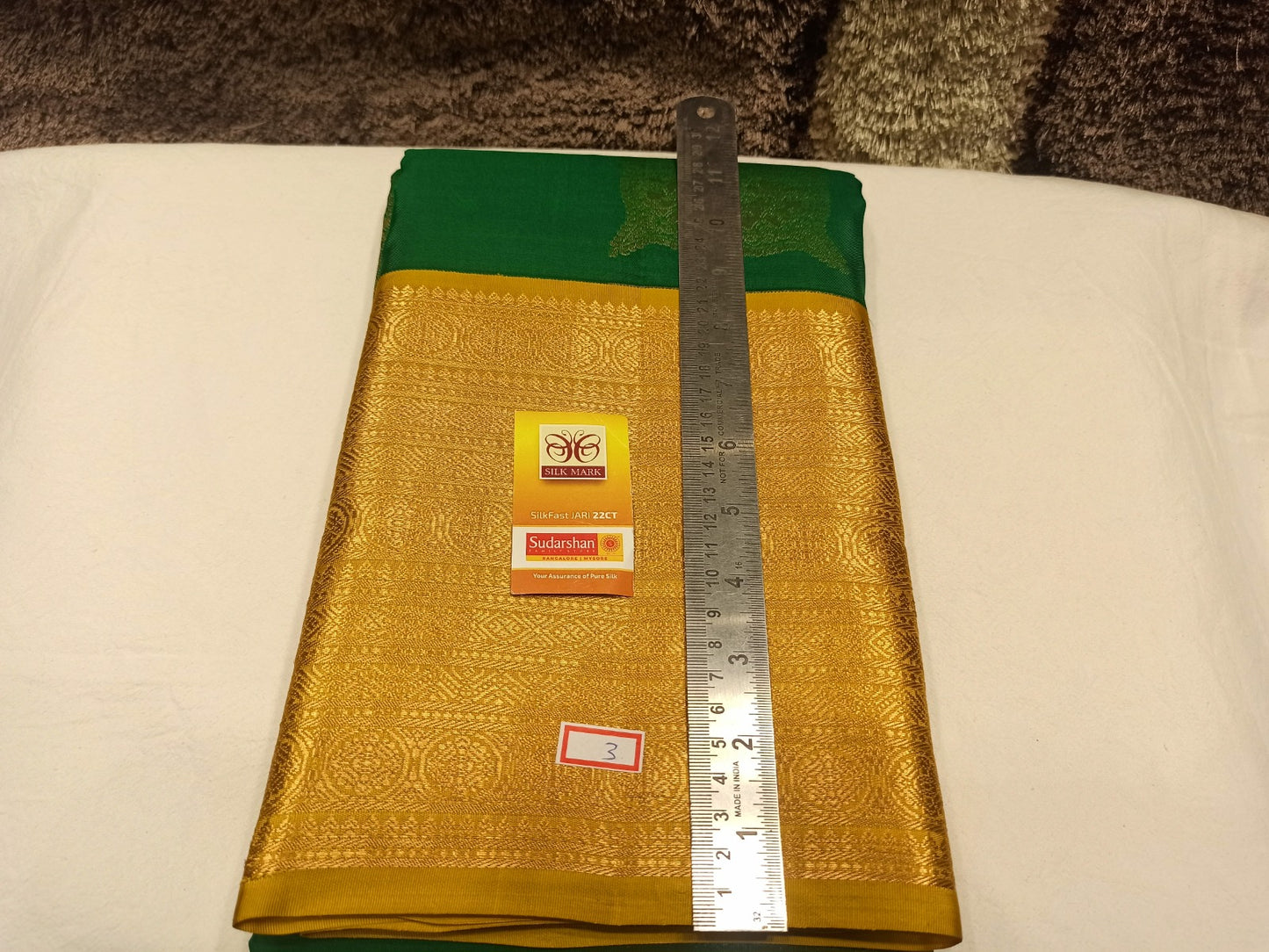 Pure Kanchipuram Silk Saree.