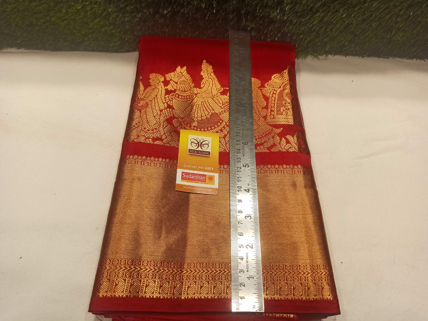 Pure Kanchipuram Silk Saree.
