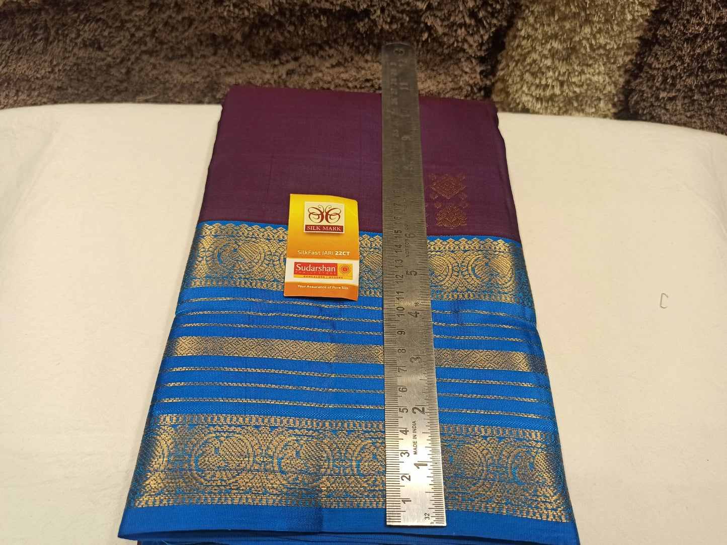 Pure Kanchipuram Silk Saree.