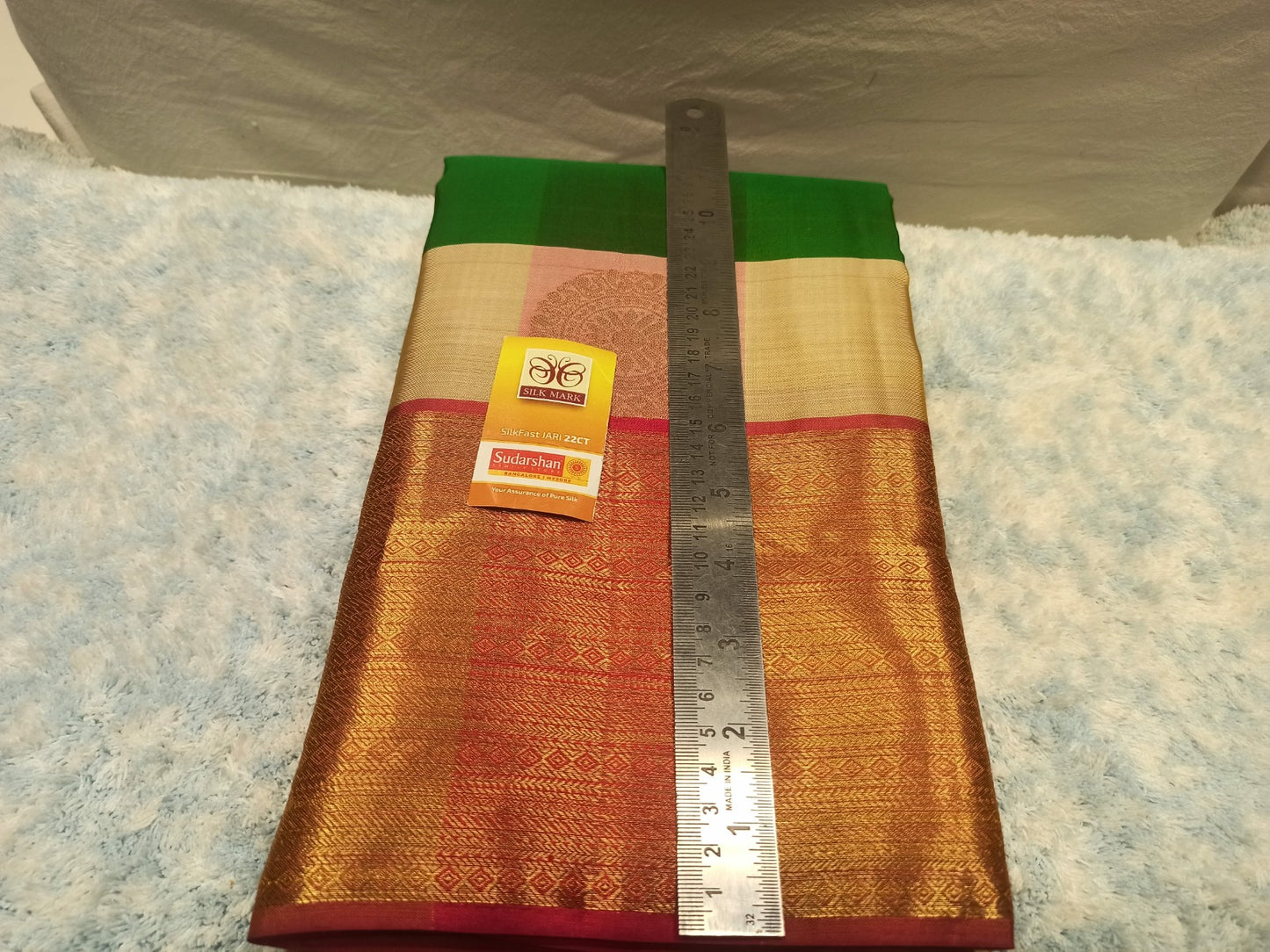 Pure Kanchipuram Silk Saree.