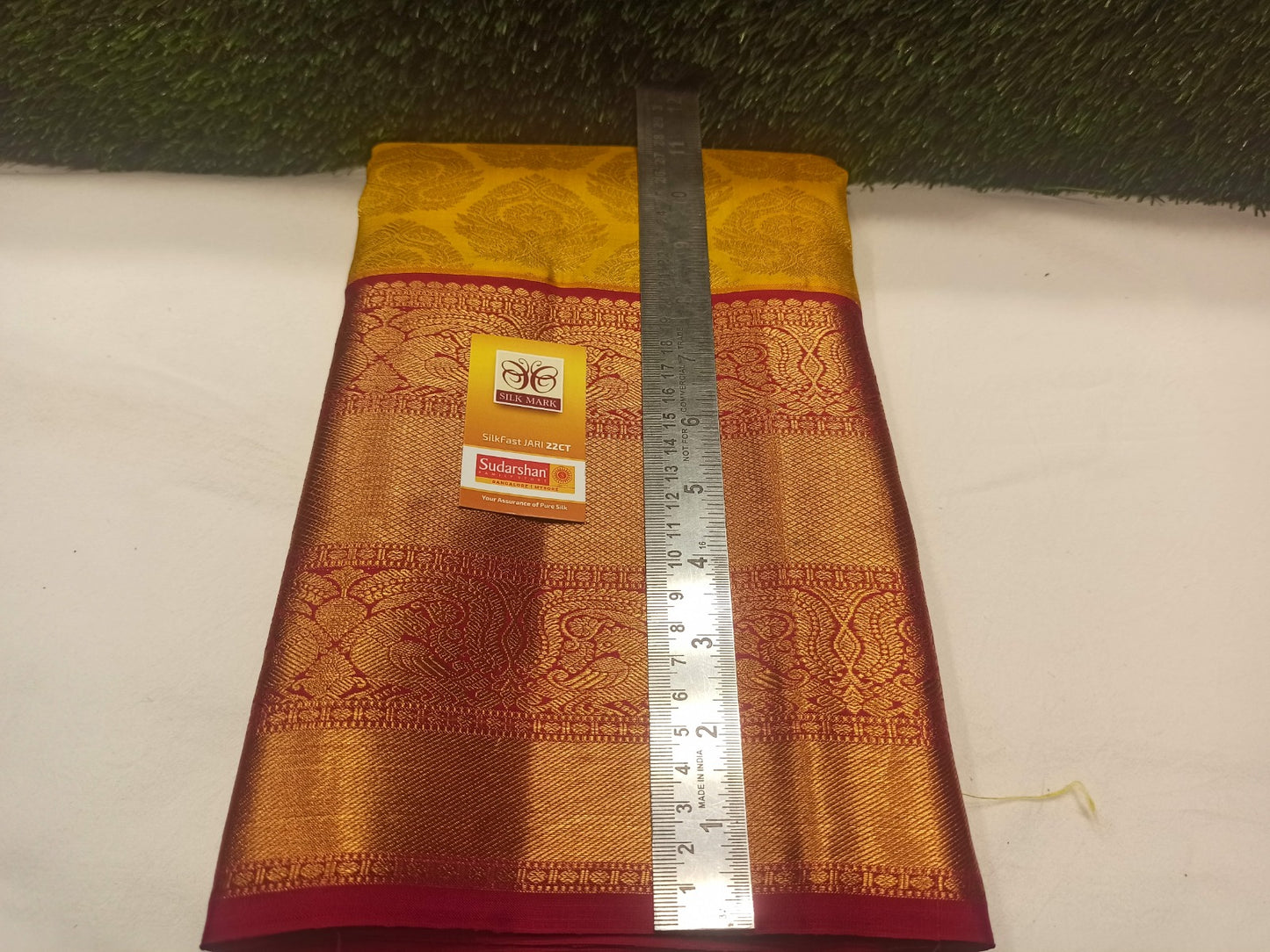 Pure Kanchipuram Silk Saree.