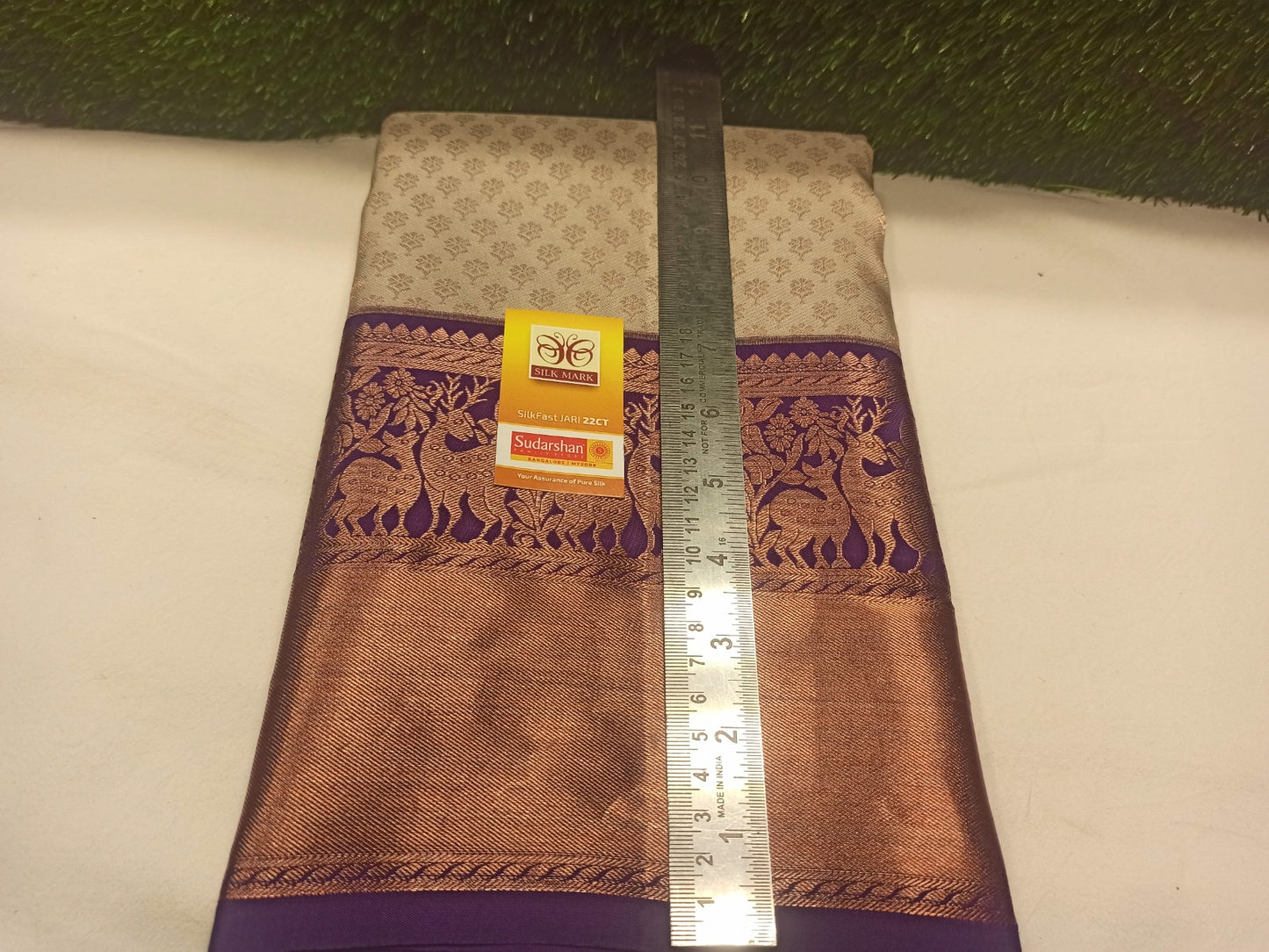 Pure Kanchipuram Silk Saree.