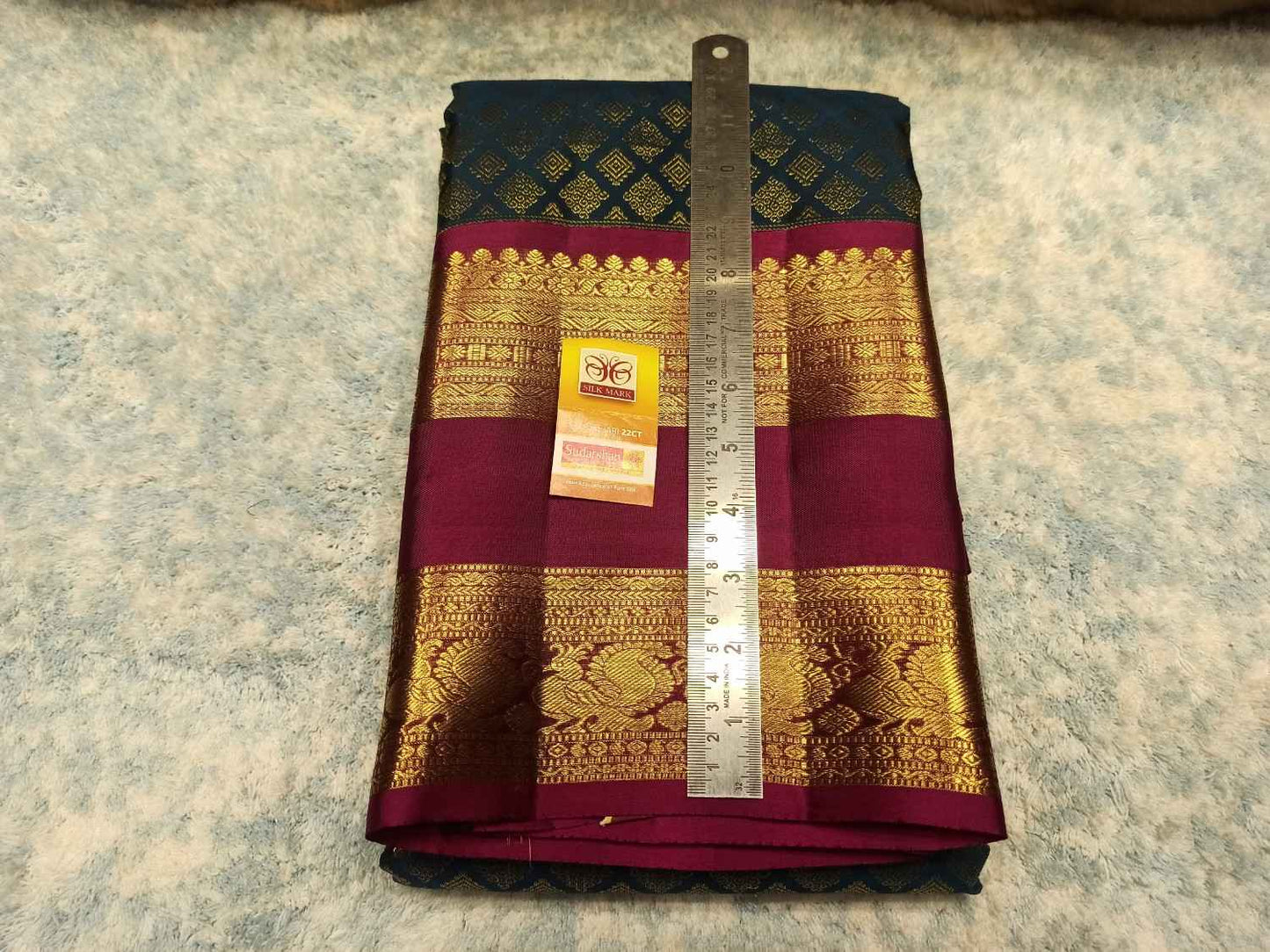 Pure Kanchipuram Silk Saree.