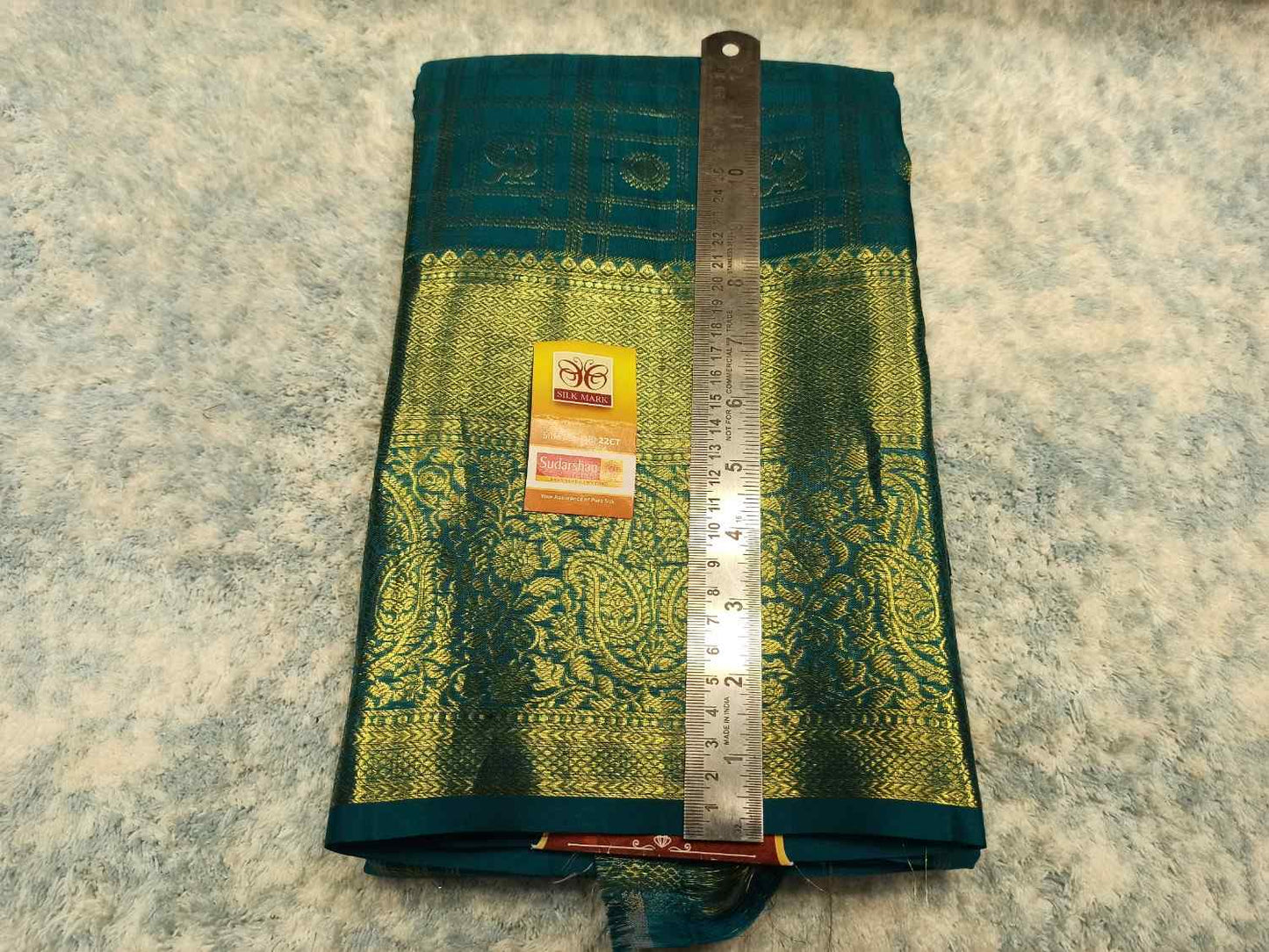 Pure Kanchipuram Silk Saree.