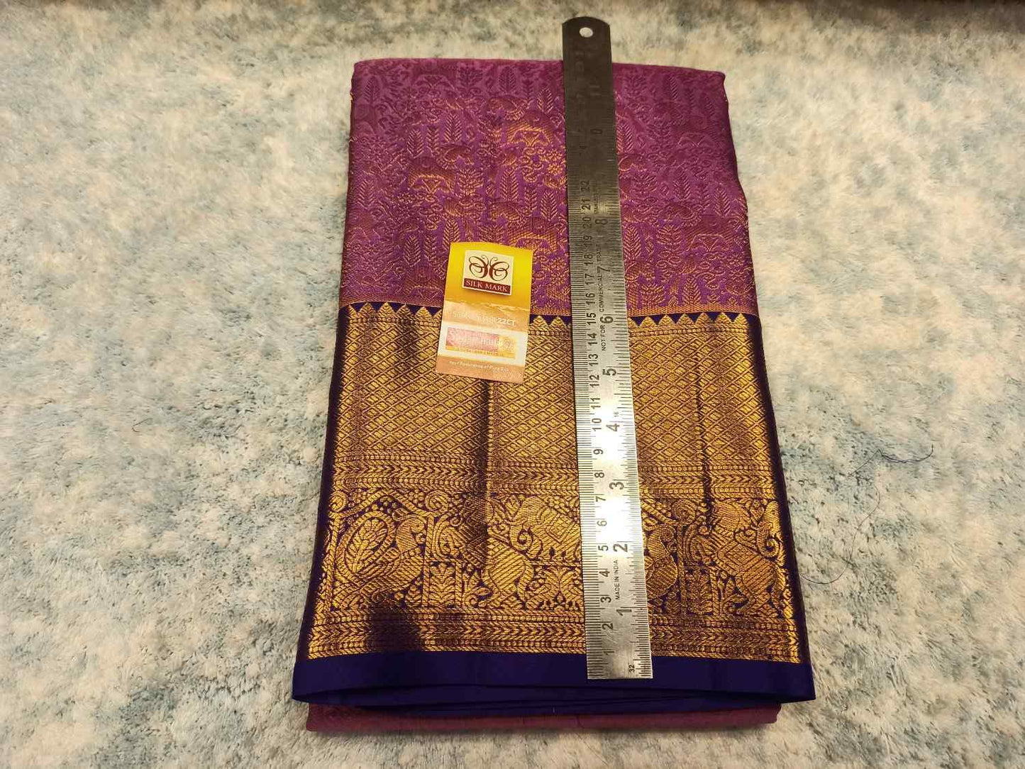 Pure Kanchipuram Silk Saree.