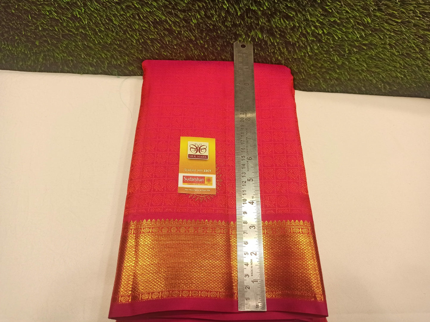 Pure Kanchipuram Silk Saree.