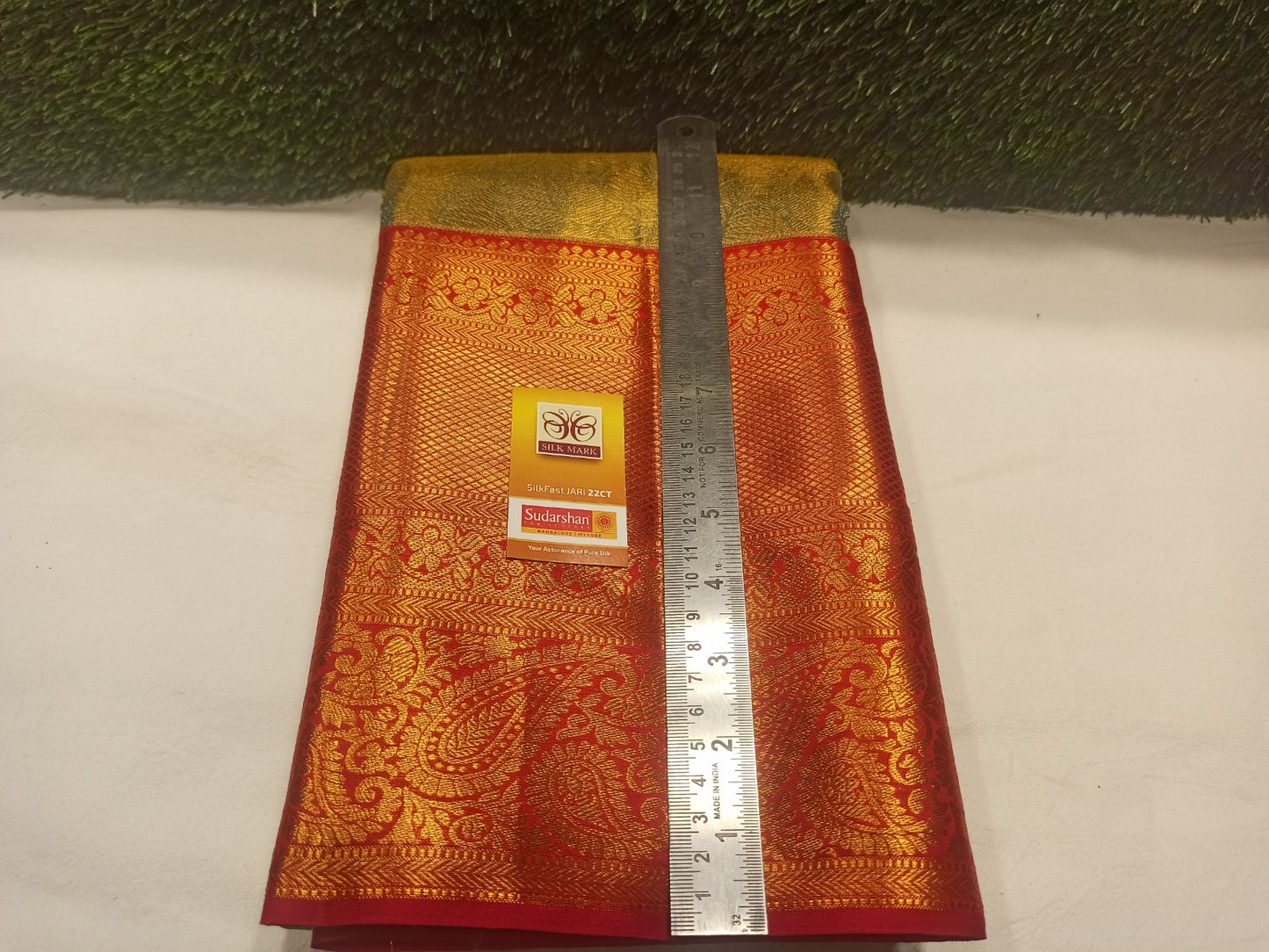 Pure Kanchipuram Silk Saree.