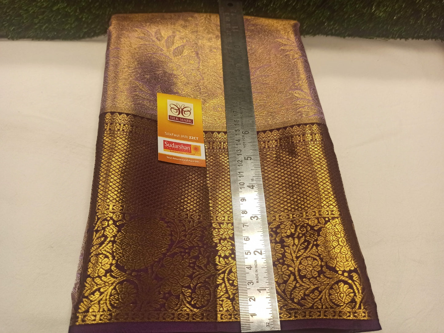 Pure Kanchipuram Silk Saree.