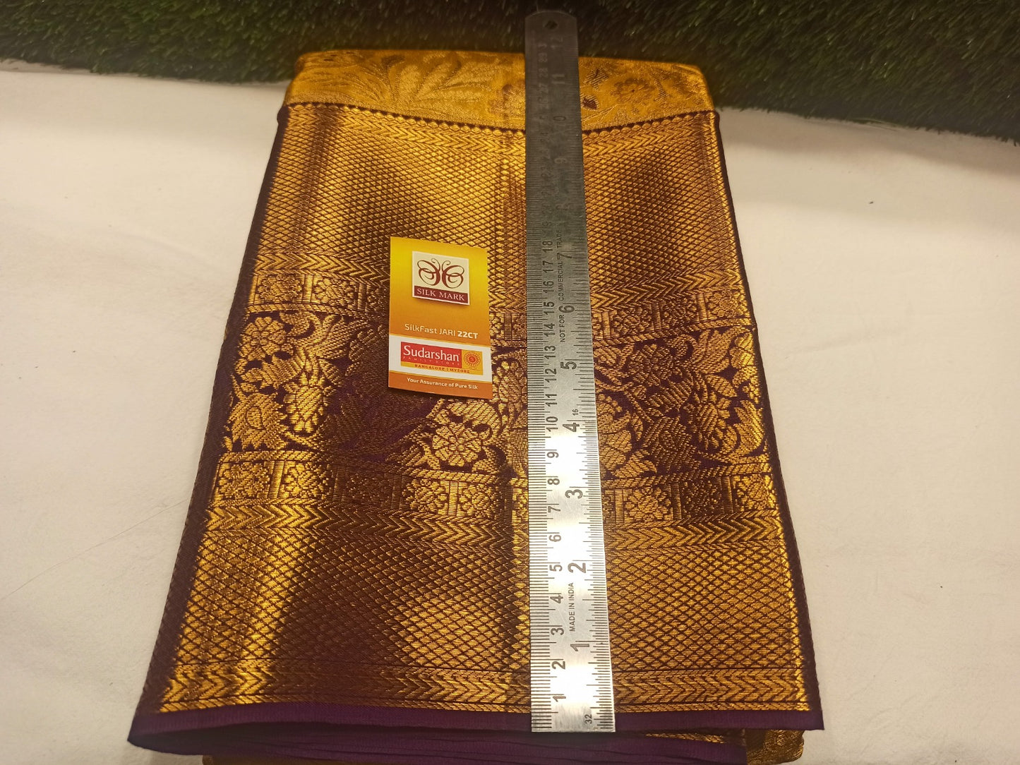 Pure Kanchipuram Silk Saree.